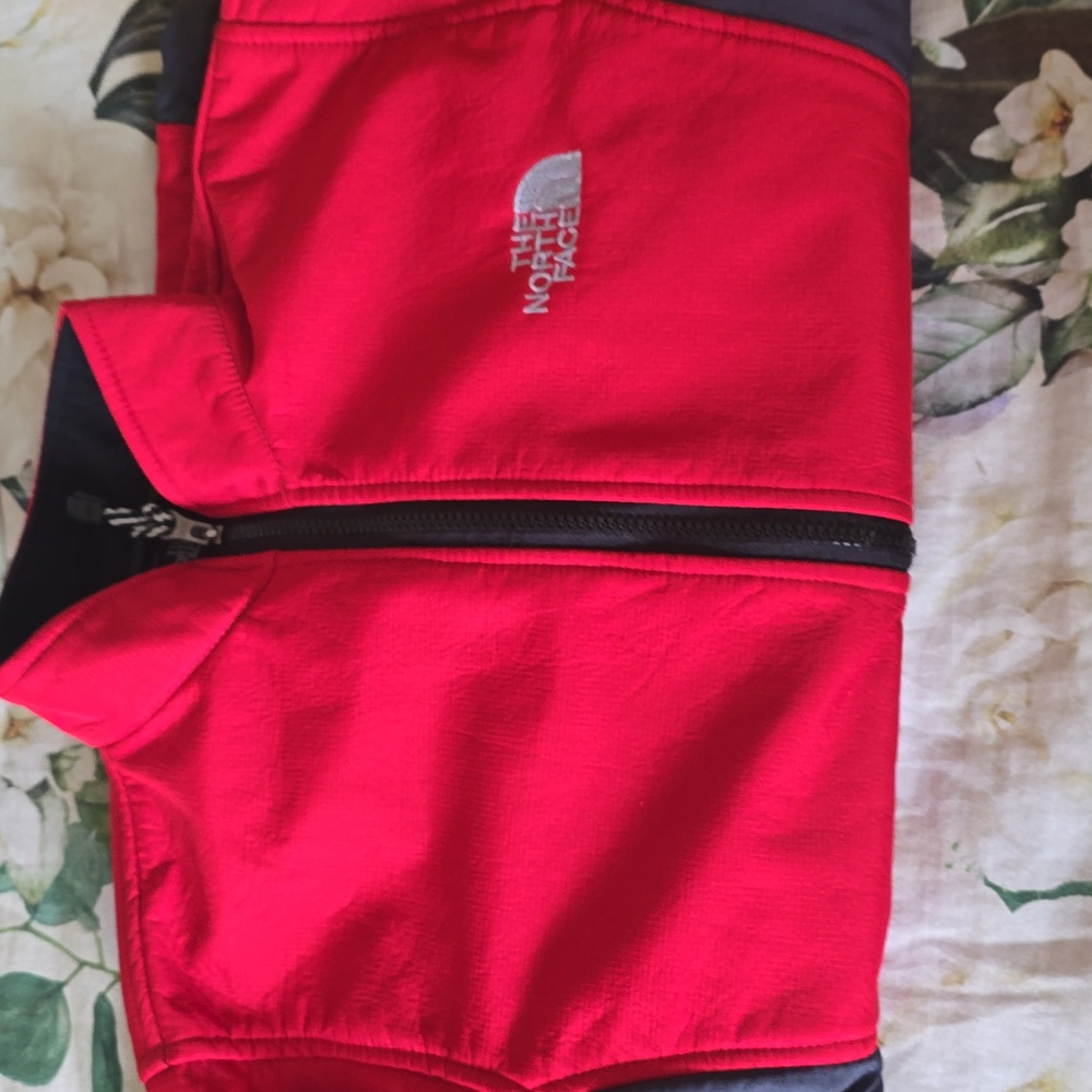 The North Face Red Softshell Jacket
